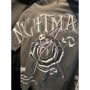 Civil Regime Disney‎ Nightmare Before Christmas Jack Skellington Unreleased Tee